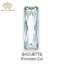 เพชรCZ 6A ทรงสี่เหลี่ยมผืนผ้า ปริ๊นเซสคัท สีขาว (BAGUETTE PRINCESS CUT White) - Size 1.5x2.5mm - 1แพ็ค - 500เม็ด