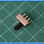 1x สวิตซ์เลื่อนแนวนอน 0.5A/50Vdc 1P2T 3ขา (Slide Switch)