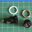 1x กระบอกฟิวส์หลอดแก้ว 5x20 มม. 10A 250V Fuse holder