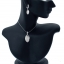 ต่างหูพร้อมจี้ ( เงิน ) = Earring with Pendant ( Silver )