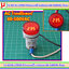 1xAD16-22DSV ดิจิตอลเอซีโวลต์มิเตอร์ 60-500 VAC สีแดง
