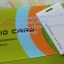 บัตรคีย์การ์ดหนา1.8mm แบบตัวเลขไม่เรียง บัตรยี่ห้อแมกโก