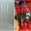 กล่องกลม-ดอกไม้วาเลนไทน์ ขนาด 3 นิ้ว x สูง 20 นิ้ว (7.5 x 50 cm)