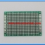 1x แผ่นพีซีบีไข่ปลา 4x6 cm FR4 แบบ 2 หน้า สกรีนสีเขียว (PCB)