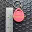 KCM 002 พวงกุณแจ 125 Khz บัตร Keycard Keytag