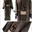 set.กิโมโนชาย สีกรมพื้น+ฮาโอริ+ โอบิ(3ชิ้น)