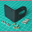 1x ฉากยึดมอเตอร์อลูมิเนียมดำเส้นผ่าศูนย์กลาง 37 มม. ( Bracket 37 mm)