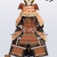 ชุดเกราะซามูไร (สีส้มอ่อน)ญี่ปุ่นแท้ Y O R O I +กล่อง no.5 SIZE:85cm