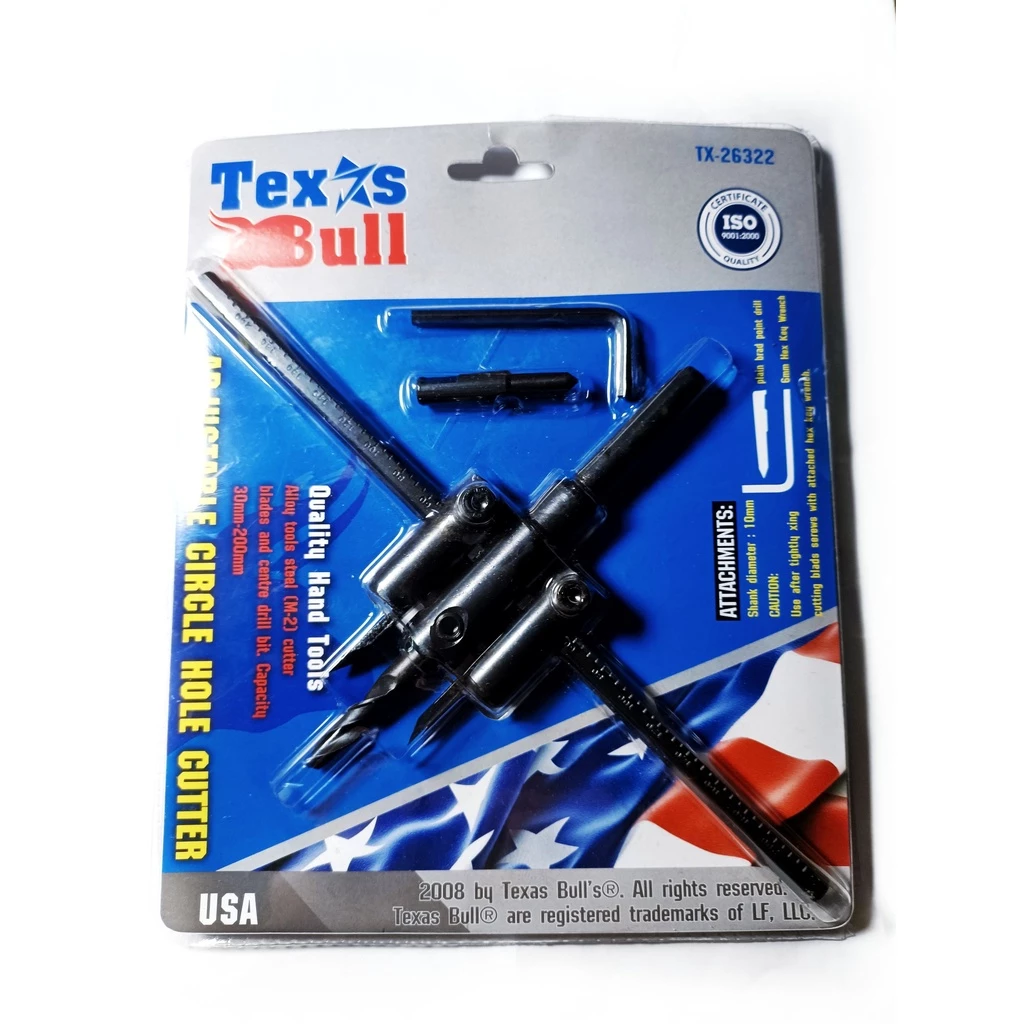 TEXAS BULL โฮลซอเจาะฝ้า (ไฟดาวน์ไลท์) 30-200 รุ่น TX-26322