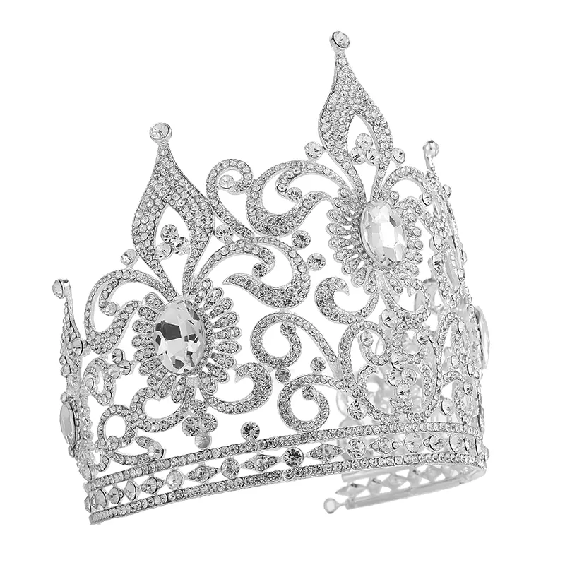 (พร้อมส่งจากไทย) มงกุฏ 102 สีเงิน มงกุฎนางงาม มงกุฎเพชร มงกุฎประกวด สินค้าพร้อมส่ง ไม่ต้องรอนาน งานพรีเมี่ยม