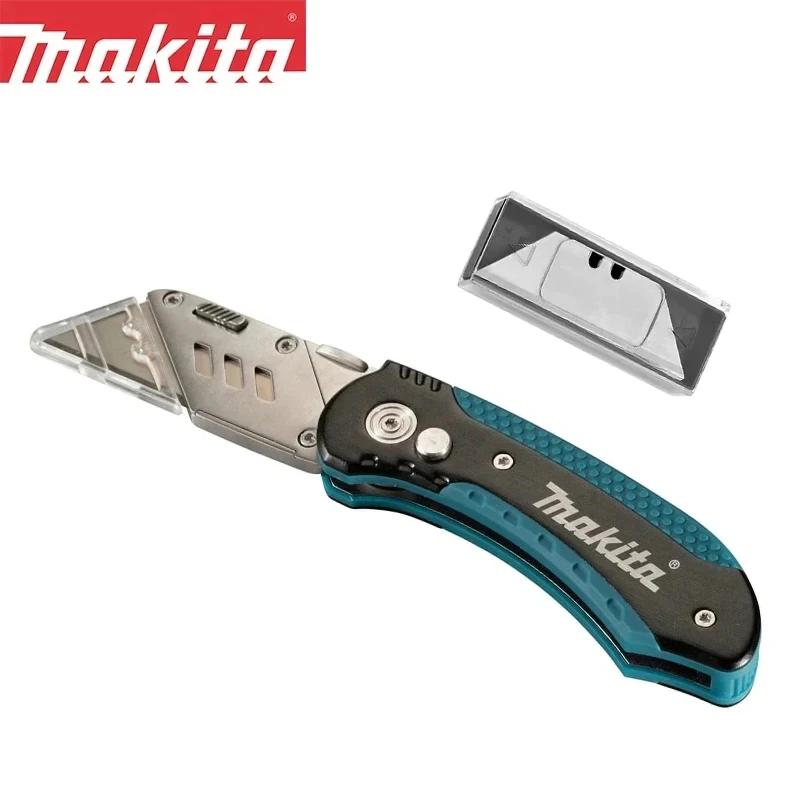 มีดพับ E-10908 +อะไหล่ใบ10ใบ MAKITA