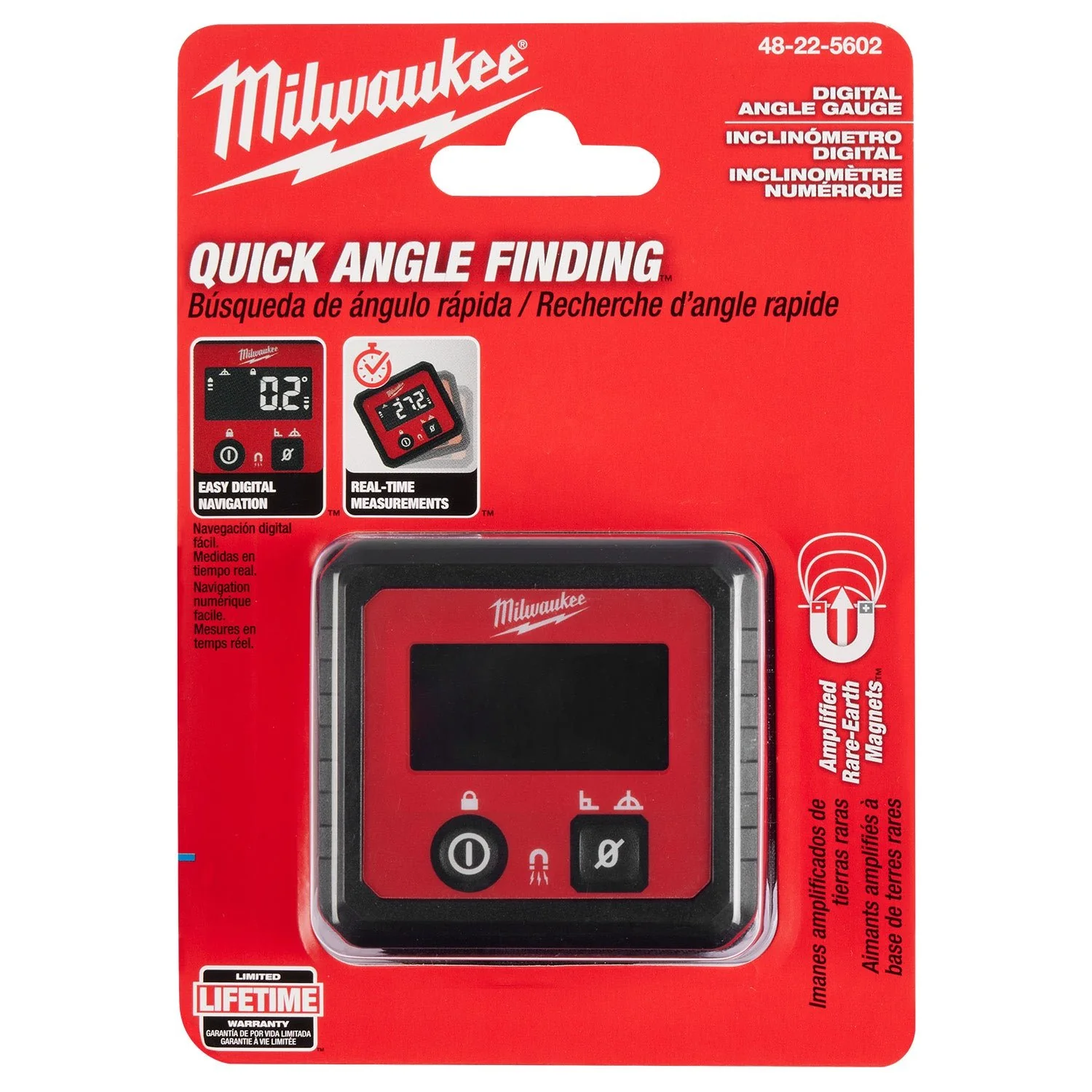Milwaukee - 48-22-5602 เครื่องวัดองศาดิจิตอล