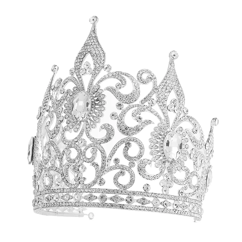 (พร้อมส่งจากไทย) มงกุฏ 102 สีเงิน มงกุฎนางงาม มงกุฎเพชร มงกุฎประกวด สินค้าพร้อมส่ง ไม่ต้องรอนาน งานพรีเมี่ยม