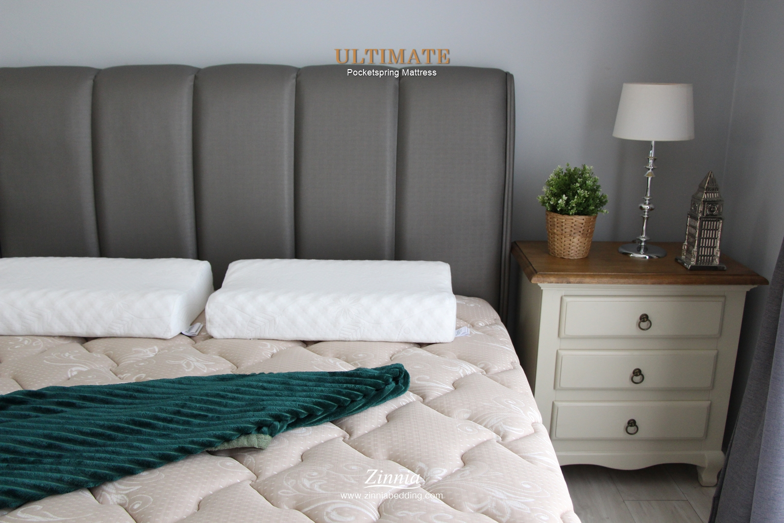 ที่นอนพ็อกเก็ตสปริง รุ่นULTIMATE แถมฟรีชุดเครื่องนอน