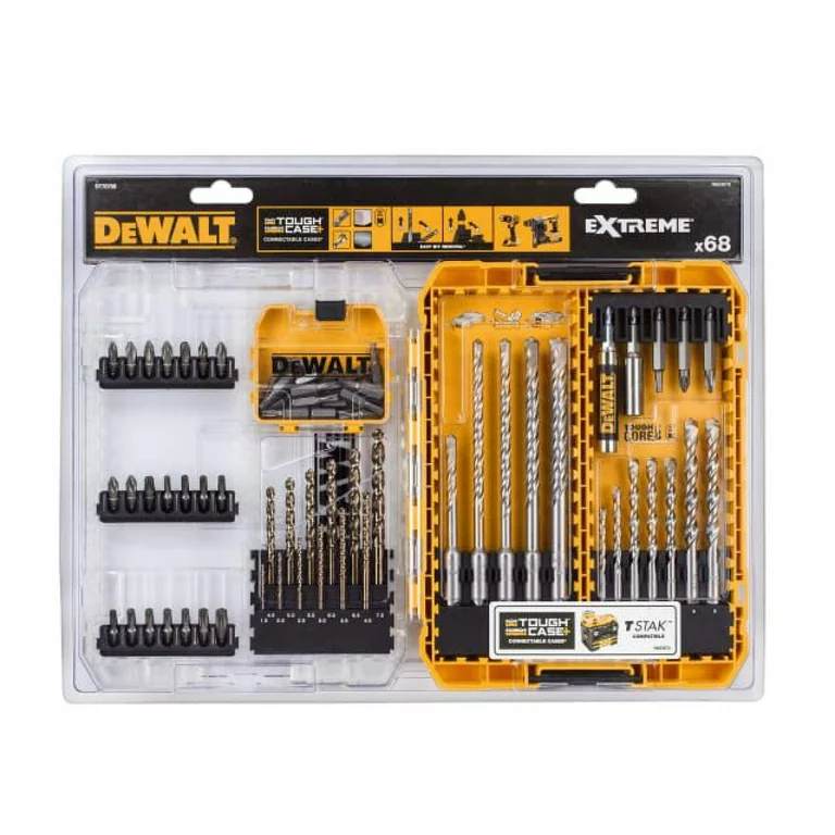DEWALT รุ่น DT70760-QZ ชุดดอกสว่านและดอกไขควง 68 ชิ้น