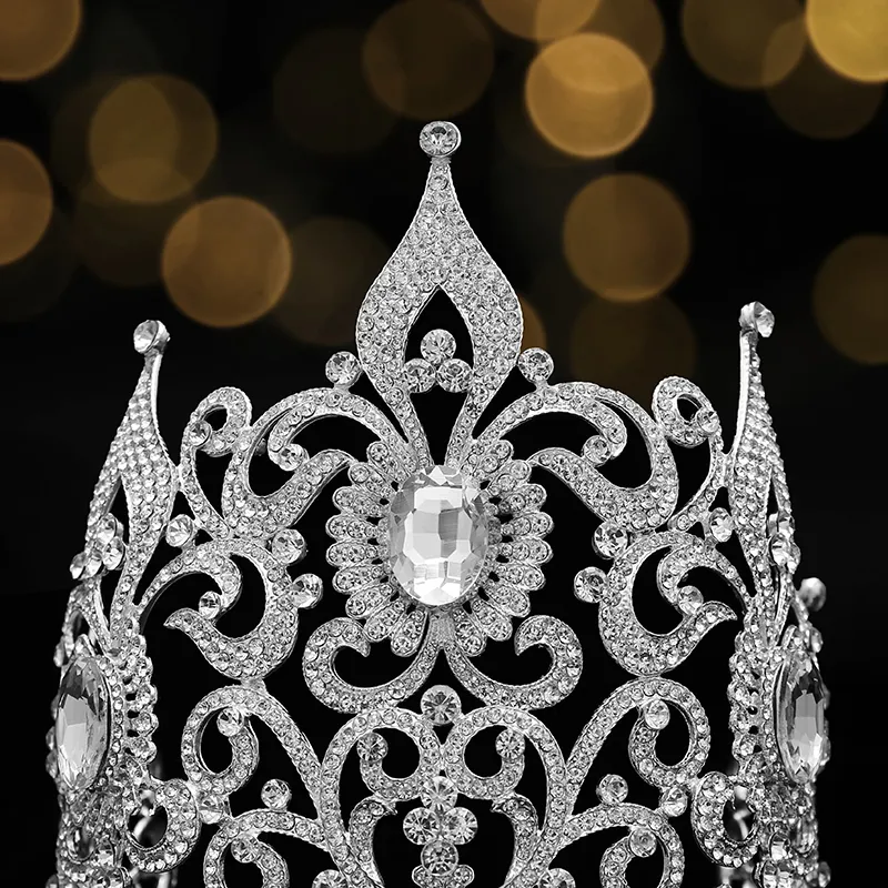 (พร้อมส่งจากไทย) มงกุฏ 102 สีเงิน มงกุฎนางงาม มงกุฎเพชร มงกุฎประกวด สินค้าพร้อมส่ง ไม่ต้องรอนาน งานพรีเมี่ยม